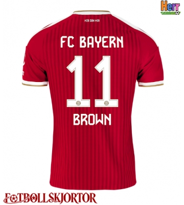 Bayern Munich Nathaniel Brown #11 Hemmatröja 2026-27 Kortärmad
